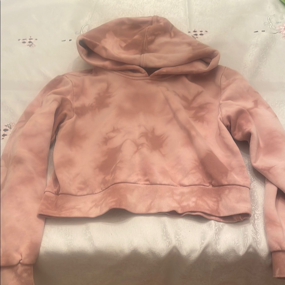 Pink Tie-Dye Hoodie